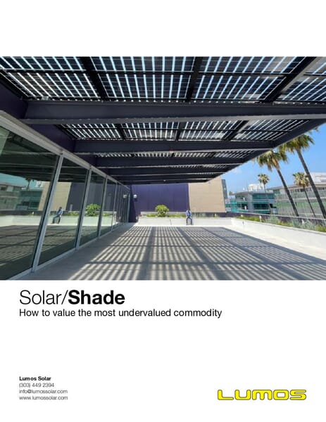 Solar Shading Modular Shade is an Undervalued Commodity That Cools Environments - Lumos Solar
