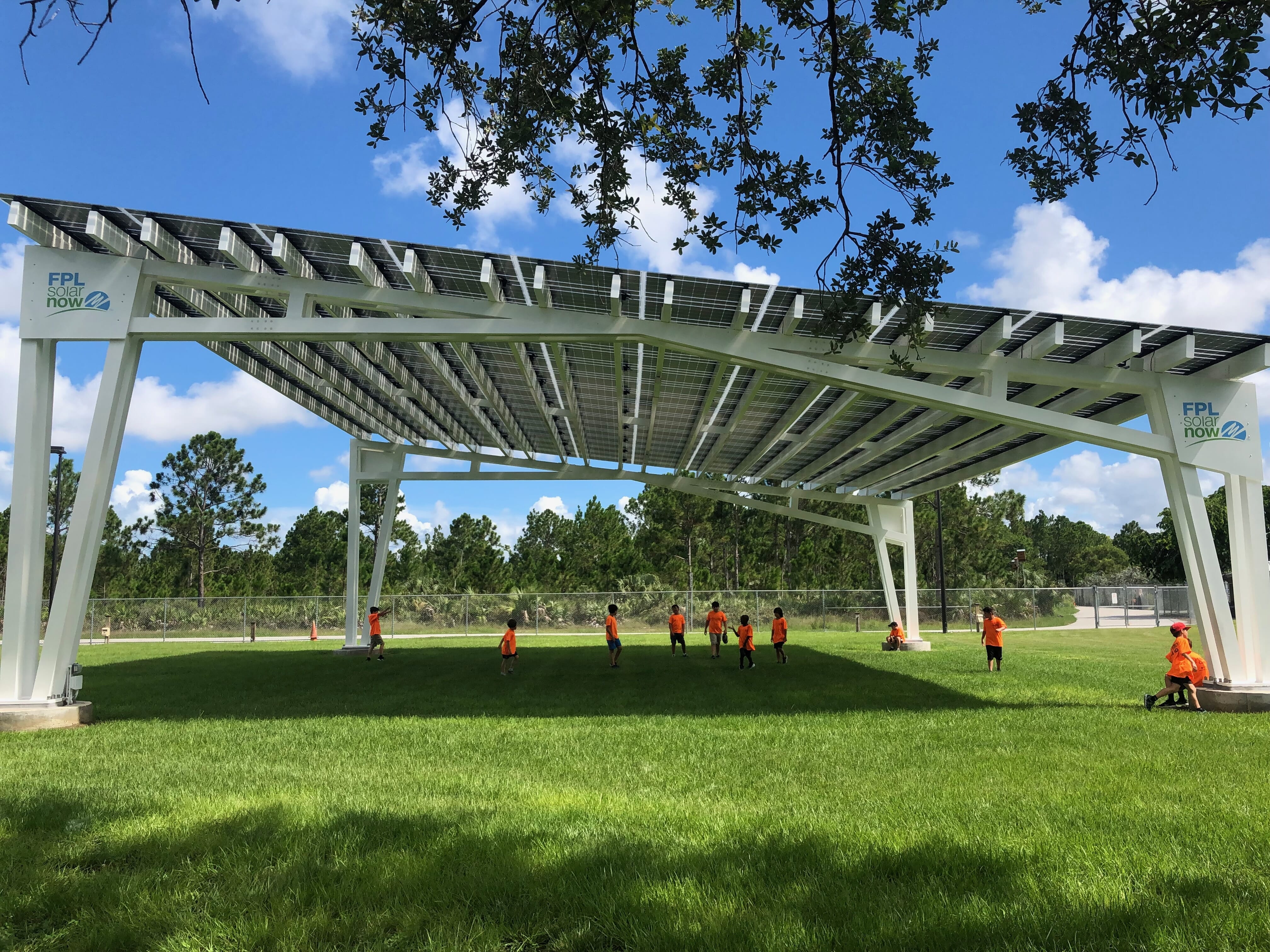 Shaded play area for Zoo Miami patrons!